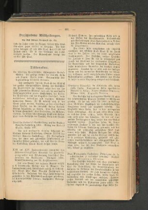 Litteratur.