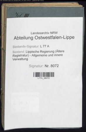 Dienstkleidung der Wegeaufseher, Bd. 3