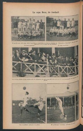 La copa Roca, de football