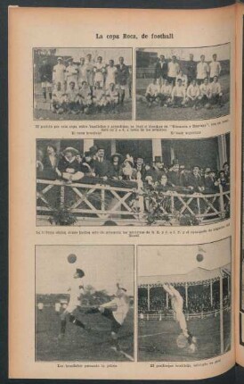 La copa Roca, de football
