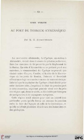 2.Ser. 4.1883: Une visite au port de Tobrouk (Cyrénai͏̈que)