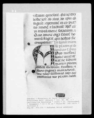 Lectionarium Sanctorum — Initiale A, Folio 146 recto
