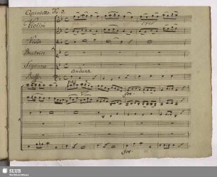 No. 3. Quintetto: Prima era questo fiori