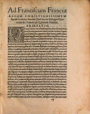 De oratore ad Quintum fratrem dialogi tres