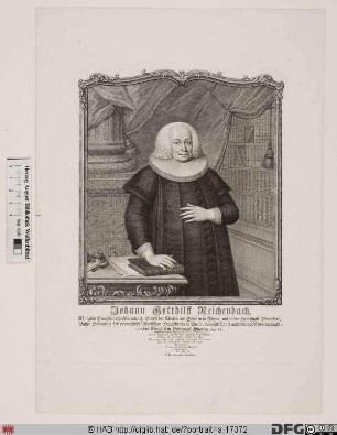 Bildnis Johann Gotthilf Reichenbach