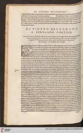 Di Pietro d'Alvarado à Fernando Cortese