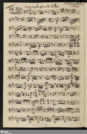 686. Aria: Son io semplice fanciulla / Galuppi, B.