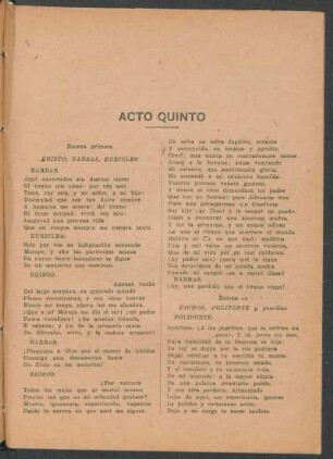 Acto quinto