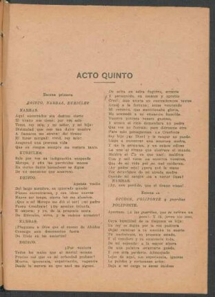 Acto quinto