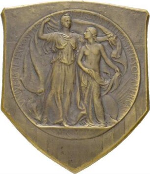 Medaille zur Ausstellung in Louisiana