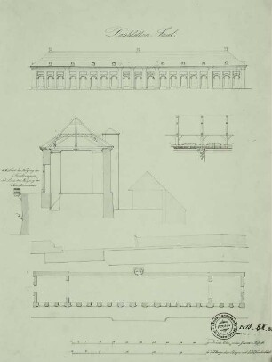 Dresden, Brühlsche Terrasse, Doubletten-Saal