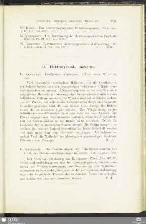 38. Elektrodynamik. Induction