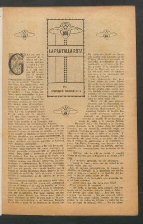La pantalla rota