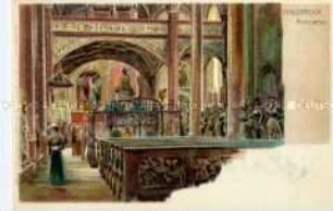 Innenansicht der Hofkirche von Innsbruck