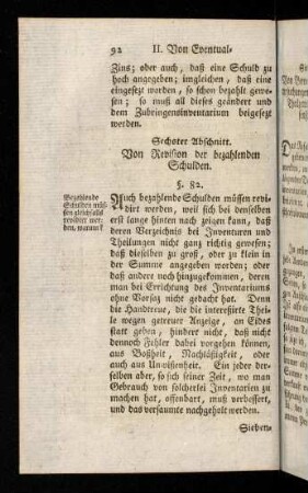 92-95, Sechster und siebenter Abschnitt (§ 82 - 87)