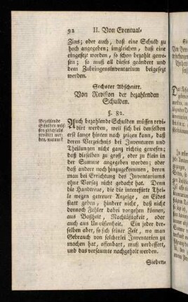 92-95, Sechster und siebenter Abschnitt (§ 82 - 87)