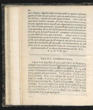 Errata Corrigenda.
