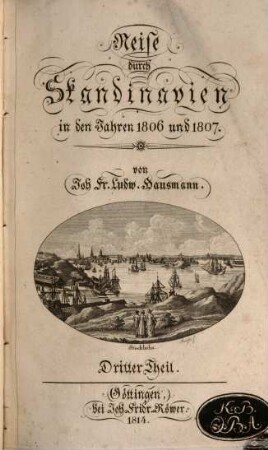 Reise durch Skandinavien in den Jahren 1806 und 1807. 3
