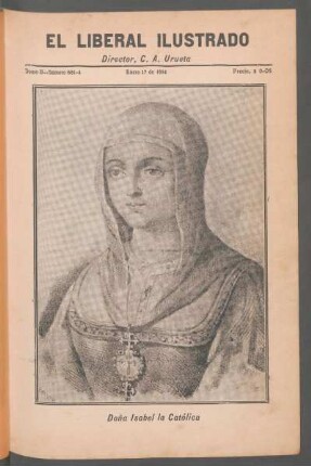 [Retrato de] Doña Isabel la Católica