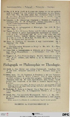 Pädagogik – Philosophie – Theologie (Nr. 392-415)