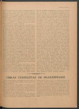 Obras completas de Shakespeare