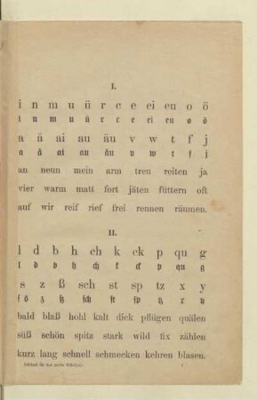 [Übungen in lateinischer Schrift]
