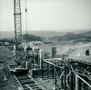 Überführung der Autobahn Nürnberg-Regensburg, 1963