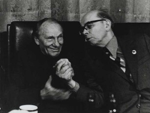 Ernst Busch und Alexander Abusch