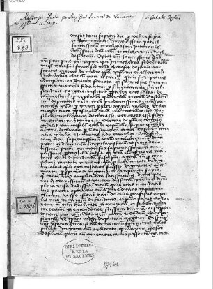 Konziliaristische Sammelhandschrift - BSB Clm 23898