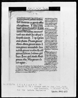 Libri Josuae, Judicum, Ruth cum Glossa ordinaria — Libri Josuae, Judicum und Ruth