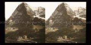 Kleine Scheidegg mit Blick zum Wetterhorn