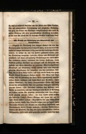 50) Gesetze zur Abhaltung von Größendienst und Aberglauben.