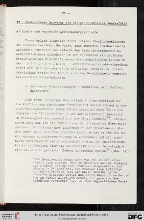 IV. Nachgotische Bauwerke als stilgeschichtliche Sonderfälle