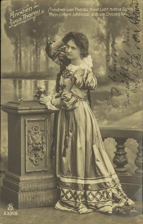 Ännchen von Tharau - [...] mein Licht meine Sonn [...]