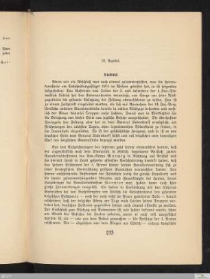 10. Kapitel: Rückblick