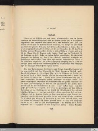 10. Kapitel: Rückblick