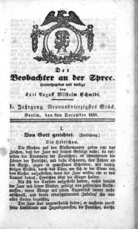49. Stueck, 8. Dezember 1851