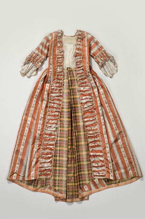 Manteau eines zweiteiligen Frauenkleides (Robe à la Française)