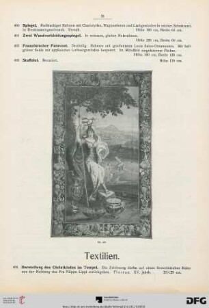 Textilien (Nr. 404-412)