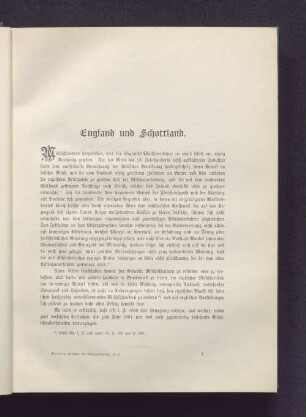 England und Schottland