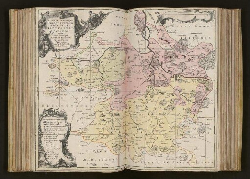 Descriptio Geographica Præfecturarum Dœlitsch, Bitterfeld, Zœrbig