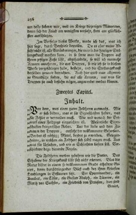 Zweytes Capitel.
