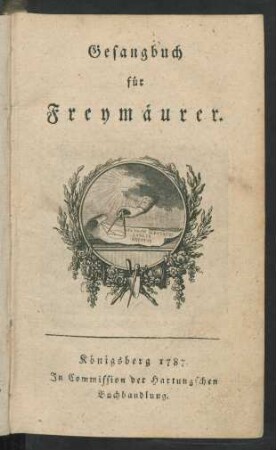Gesangbuch für Freymäurer