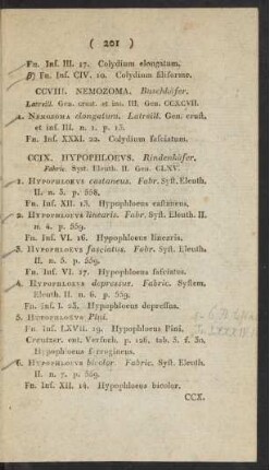 CCVIII. Nemozoma. Buschkäfer.