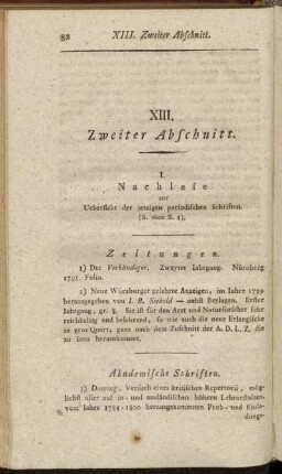 XIII. Zweiter Abschnitt.