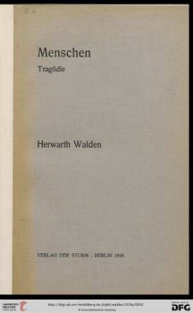 Menschen : Tragödie