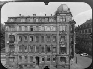 Dresden-Neustadt, Glacisstraße 26. Wohnhaus (um 1885). Straßenfront