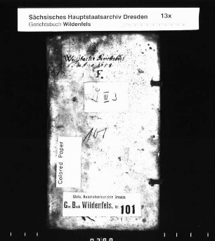 Gerichtshandelsbuch von Weißbach (bei Kirchberg), Bd. 06