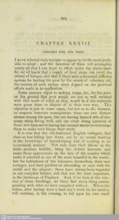 Chapter XXXIII. Cookery for the Poor