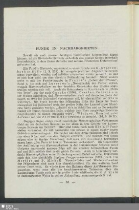 Funde In Nachbargebieten